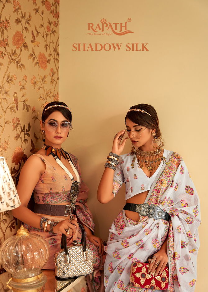 Rajpath Shadow Silk Heavy Wedding Sarees Catalog
